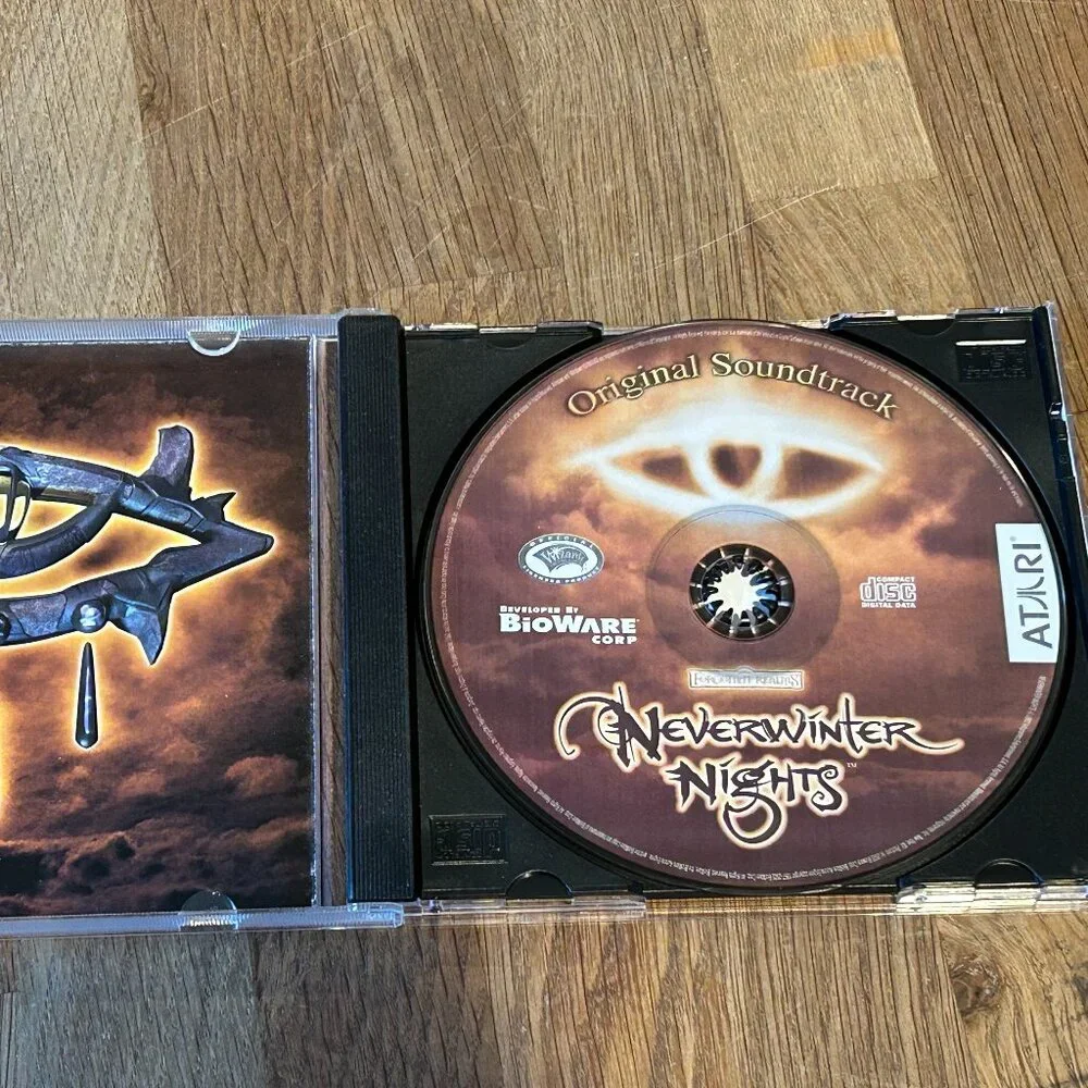 Neverwinter Nights: Collector's Edition (PC, 2002) Soundtrack Artbook, GAME